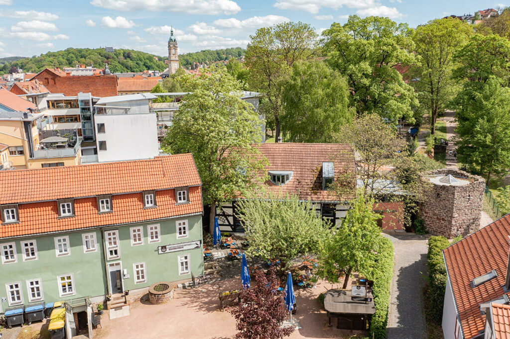 Restaurant mit Biergarten in Eisenach
