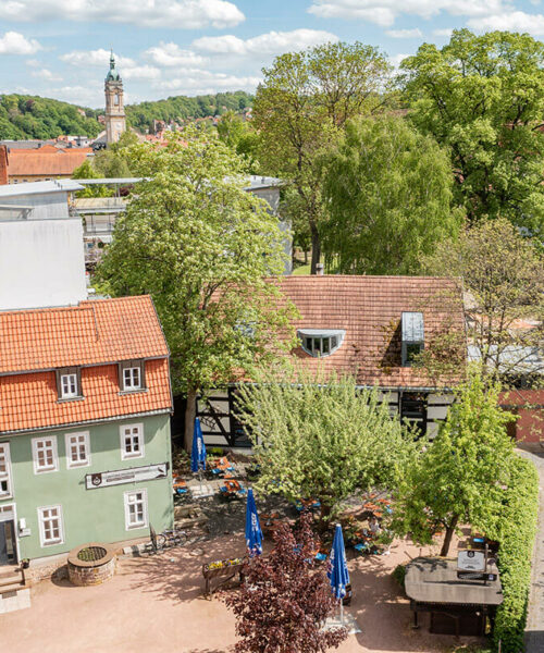 Restaurant mit Biergarten in Eisenach